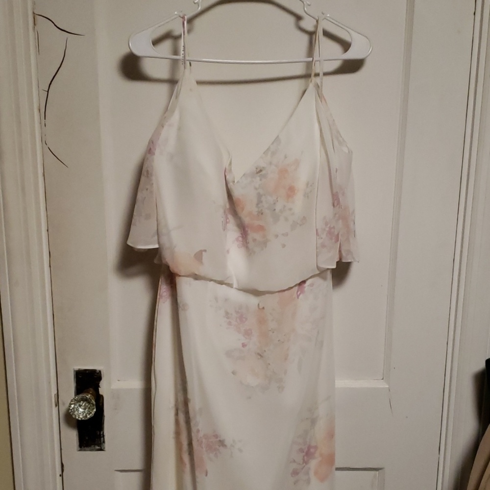 2018 After Six floral bridesmaid dress